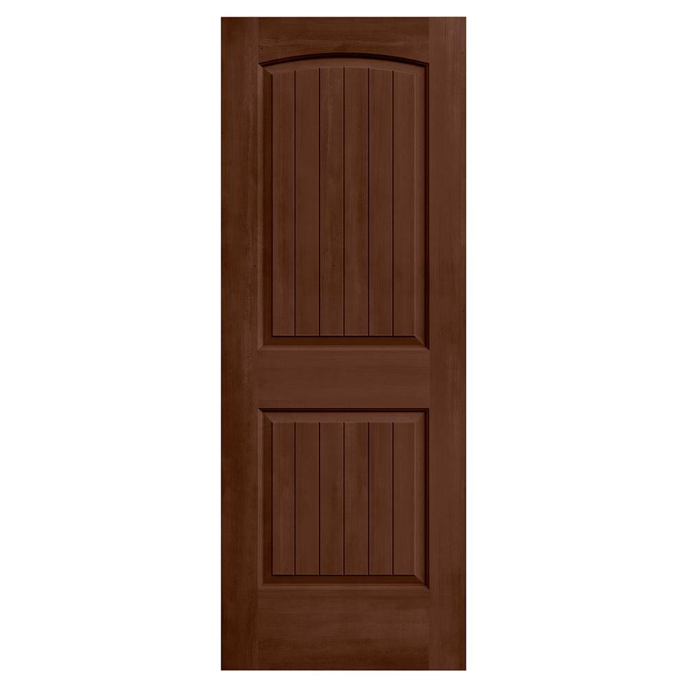 JELD-WEN 30 in. x 80 in. Santa Fe Milk Chocolate Stain Molded Composite MDF Interior Door LZJPGV_EPRK