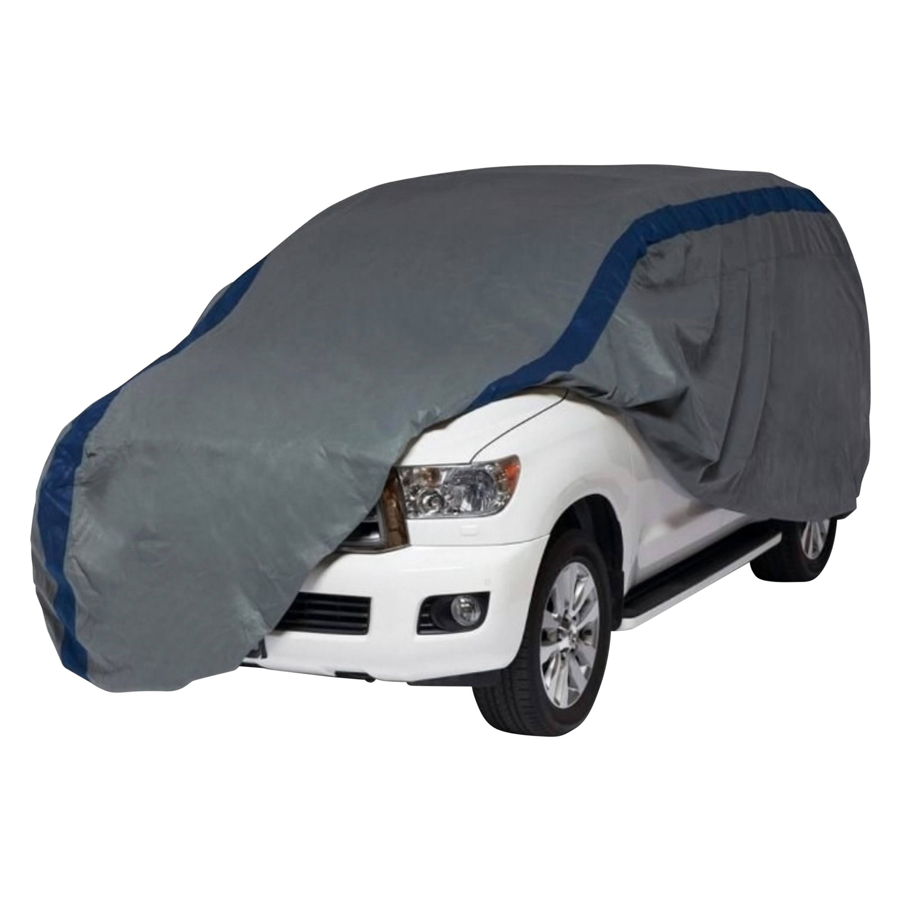 Duck Covers Weather Defender SUV Cover - SUVs or Full Size Trucks with Shell or Bed Cap Up to 19 ft. 1 in. DQWJU8_OQJW