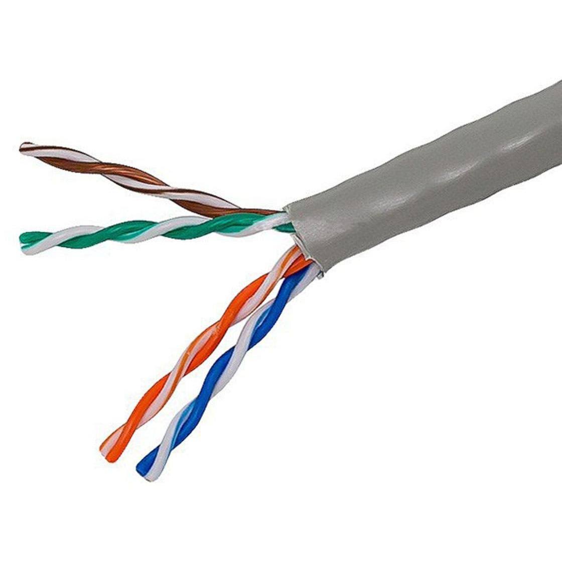 Monoprice 1000' 24AWG Cat5e UTP Stranded Bulk Ethernet Cable, 4QIZGC_D0YI