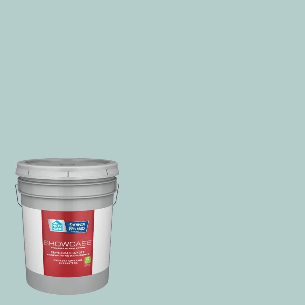 HGTV Home by Sherwin-Williams Showcase Flat Watery Hgsw2316 Interior Paint (5-Gallon) | HGSW2316-LRNLBB_FQ9B