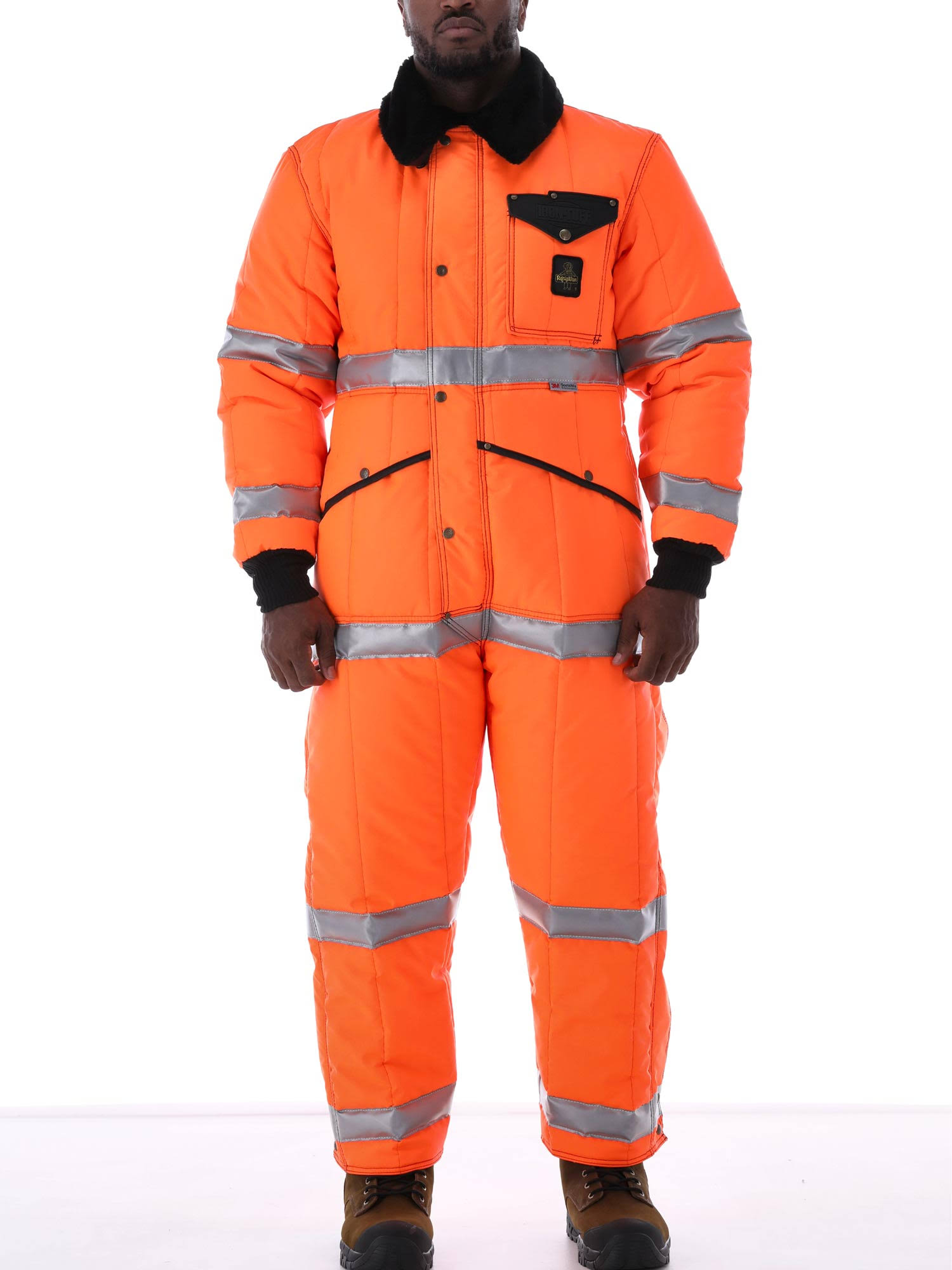 Refrigiwear HiVis Iron-Tuff Insulated Coveralls - Medium - RFKHFI_IIE7