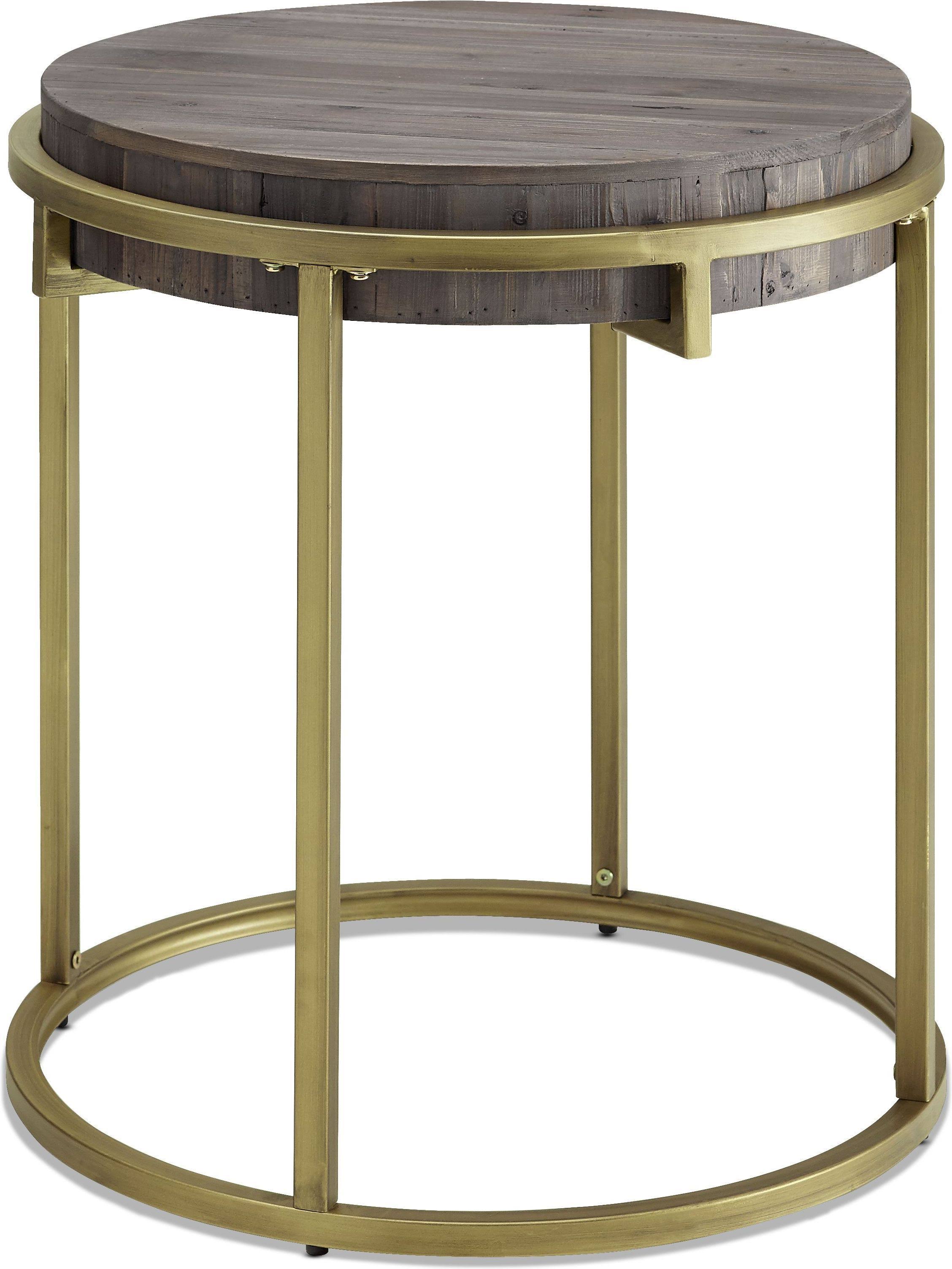Steve Silver Samuel Light Mocha Round End WECAEM_OVGB
