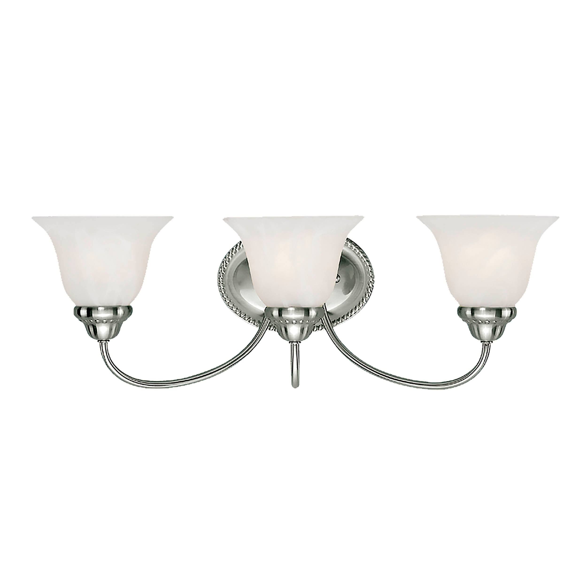 Millennium Lighting Vanity Light, Satin Nickel - 413-JCFP0G_SRUS