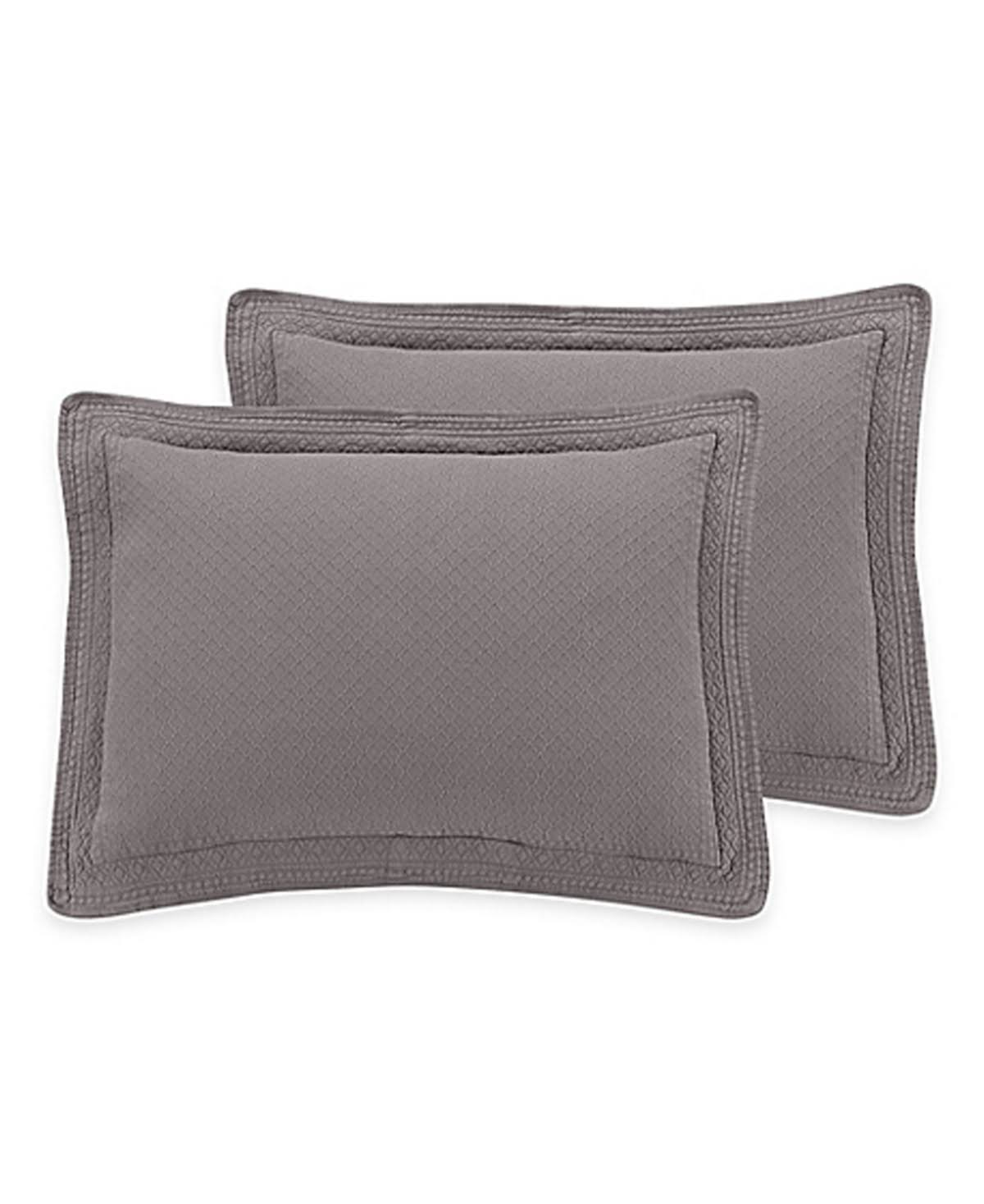 Williamsburg Abby Pillow Sham - Grey - Q3B2UL_BT3M