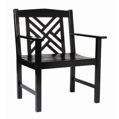 Aniston Patio Dining Chair Charlton Home Color: WAB0US_VTWH Aniston Patio Dining Chair Charlton Home Color: WAB0US_VTWH