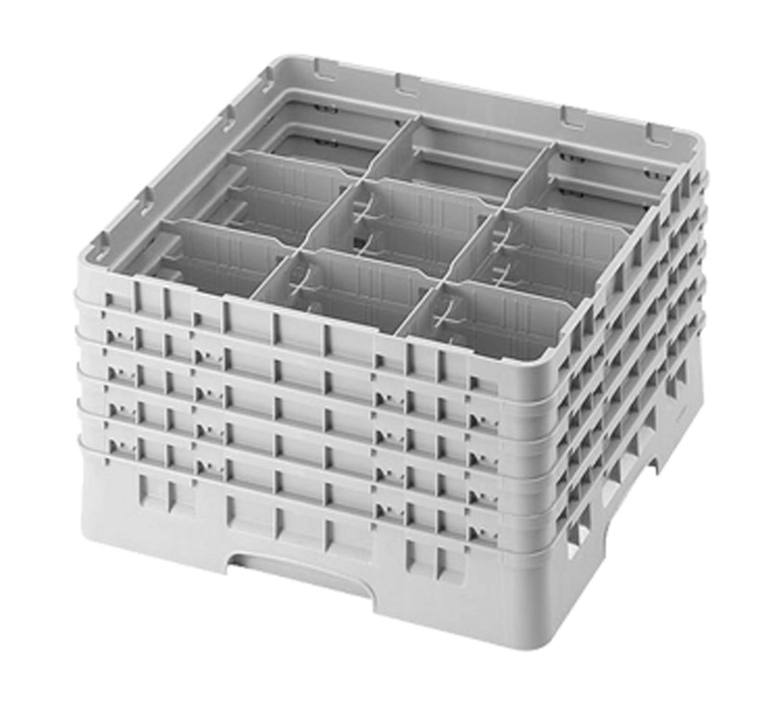 Cambro - 9S958151 - 9 Compartment 10 1/8 in Camrack Glass OV6BQS_JULE