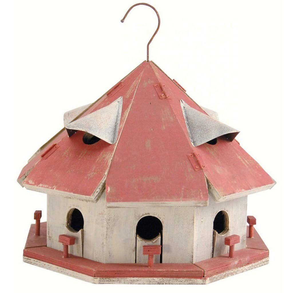 Songbird Essentials SE930 Birdhouse Red Roof NK6EDD_L3C9