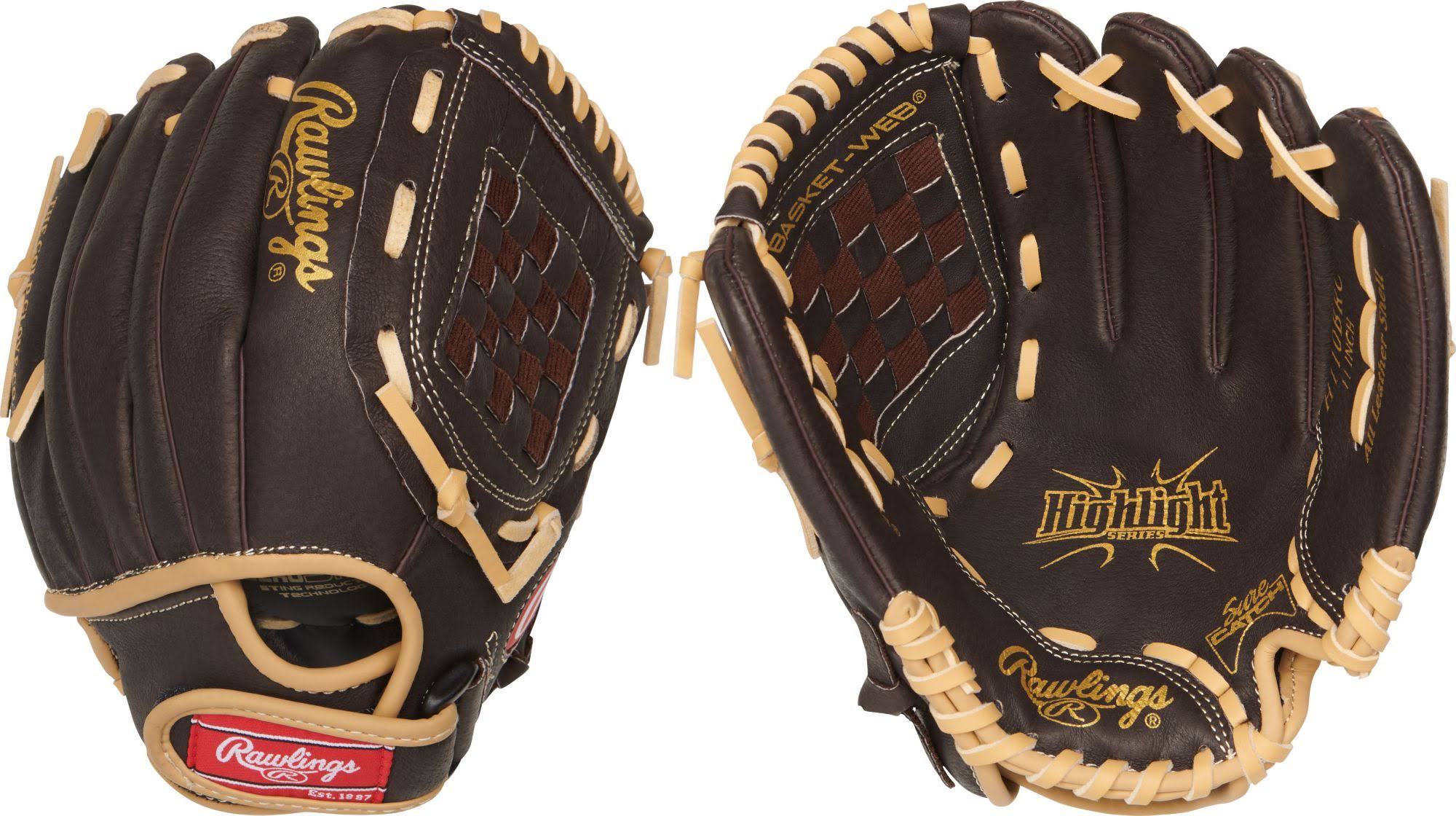 Rawlings 11'' Youth Highlight Series Glove 2020, Kids, AKJI1D_YFSN