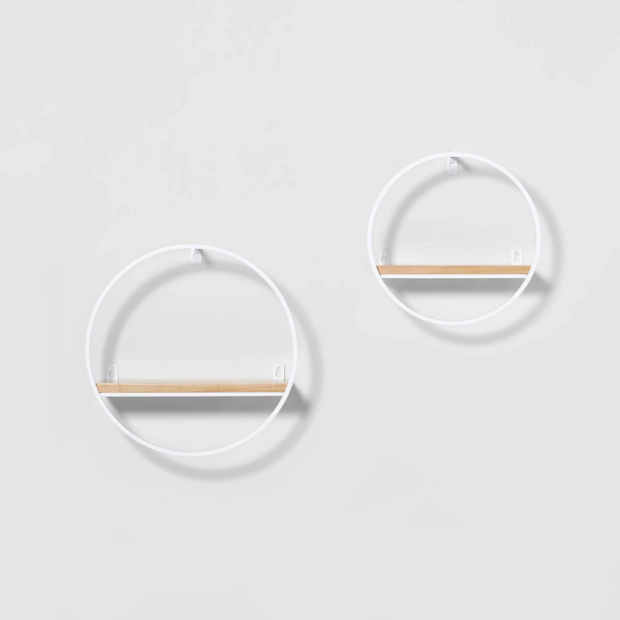 Floating Shelf Small Set in Archroma White - QQV9TO_V8DJ
