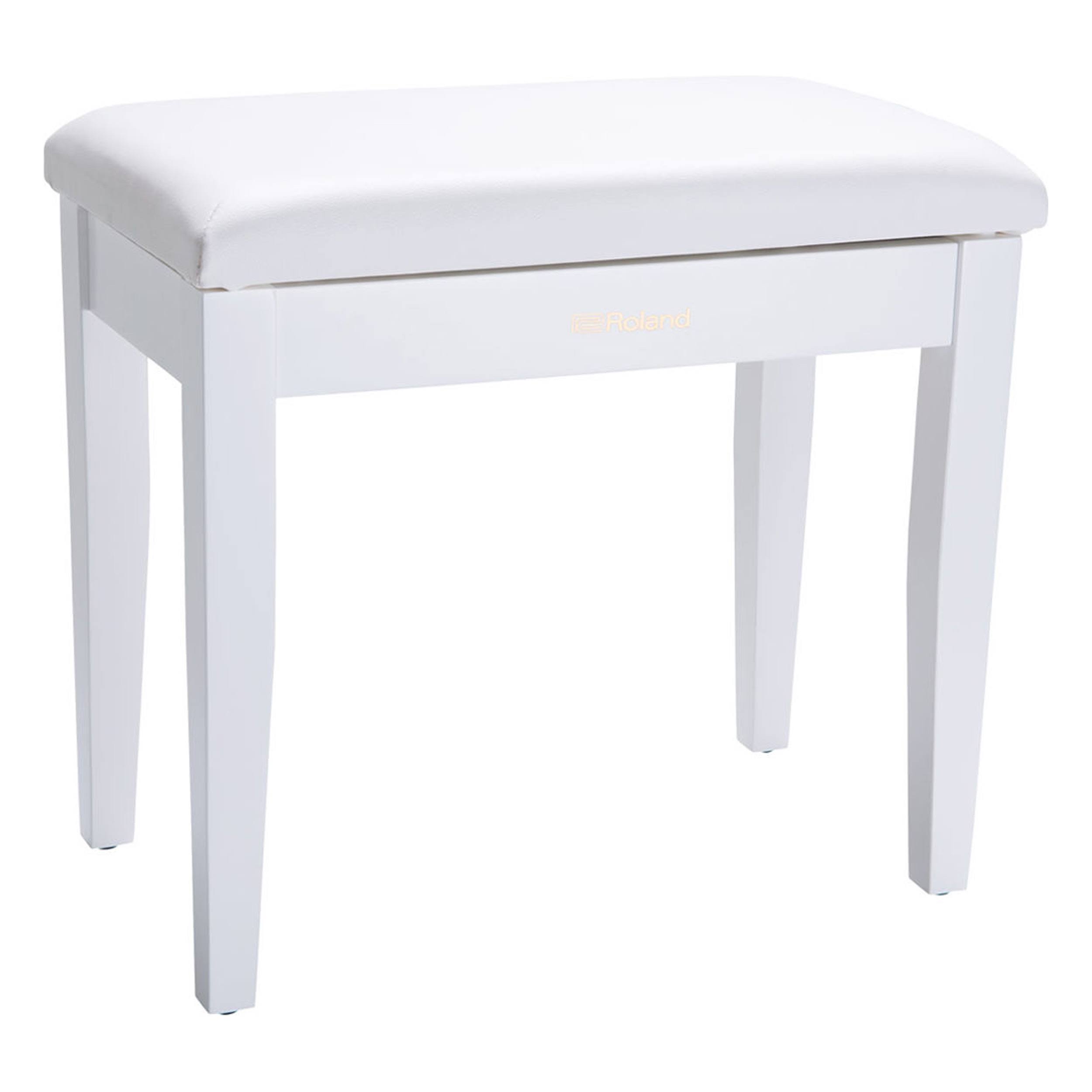 Roland RPB-100 Piano Bench with Storage Compartment (Satin White) RNHHBA_YXJ2
