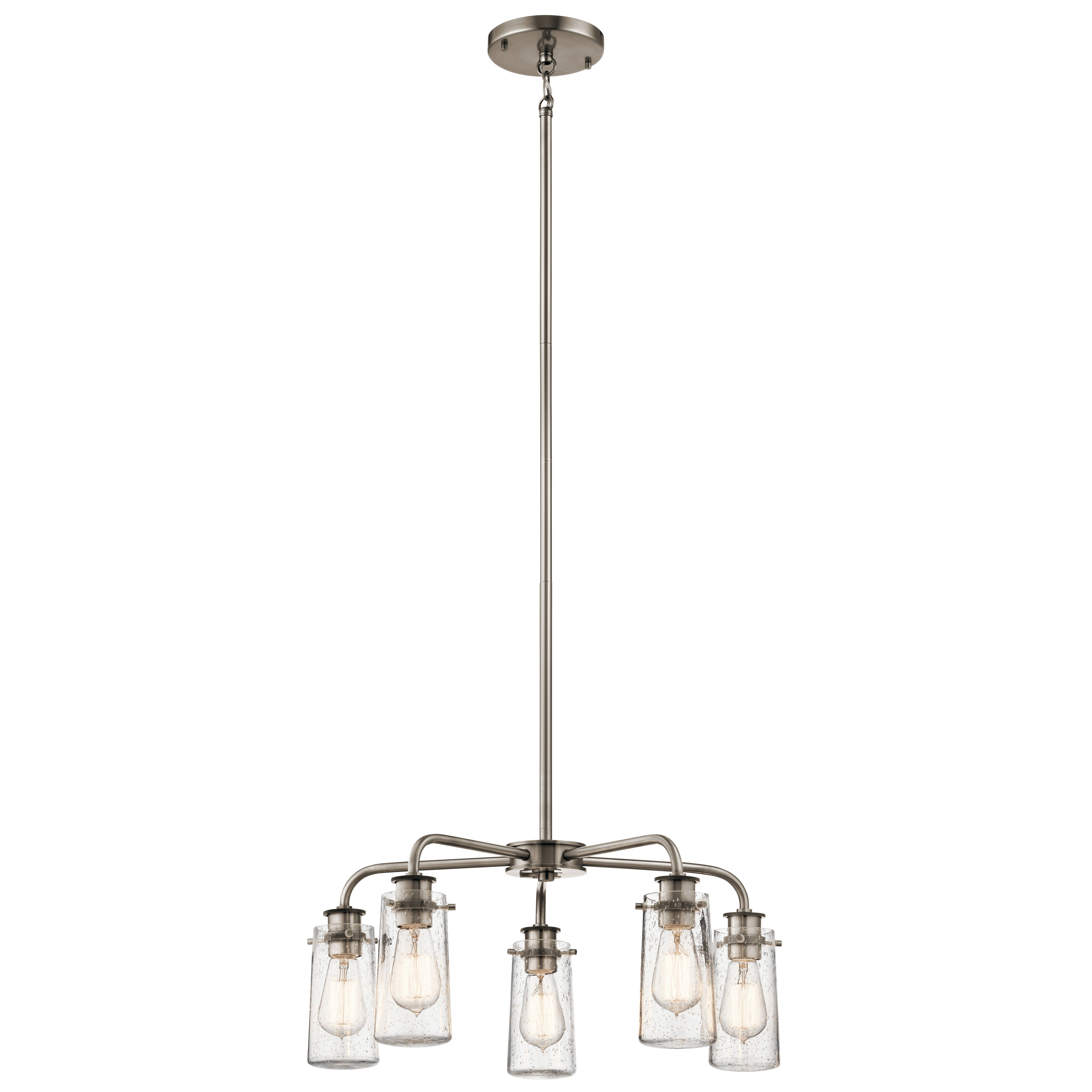 Kichler 43058CLP Braelyn 5 Light Chandelier Classic C9RIRH_WCA2