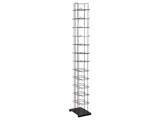 SSWBasics Black Floor Standing Cap and Hat Display BMPMEC_YGU0