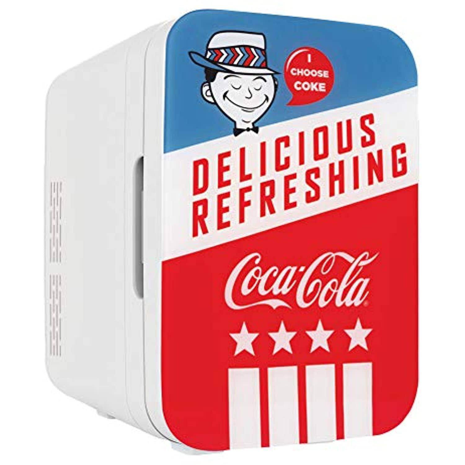 Cooluli K10LGA Mini Fridge Coca-Cola Americana Retro (10 Liter) S1AF1Q_CJUK