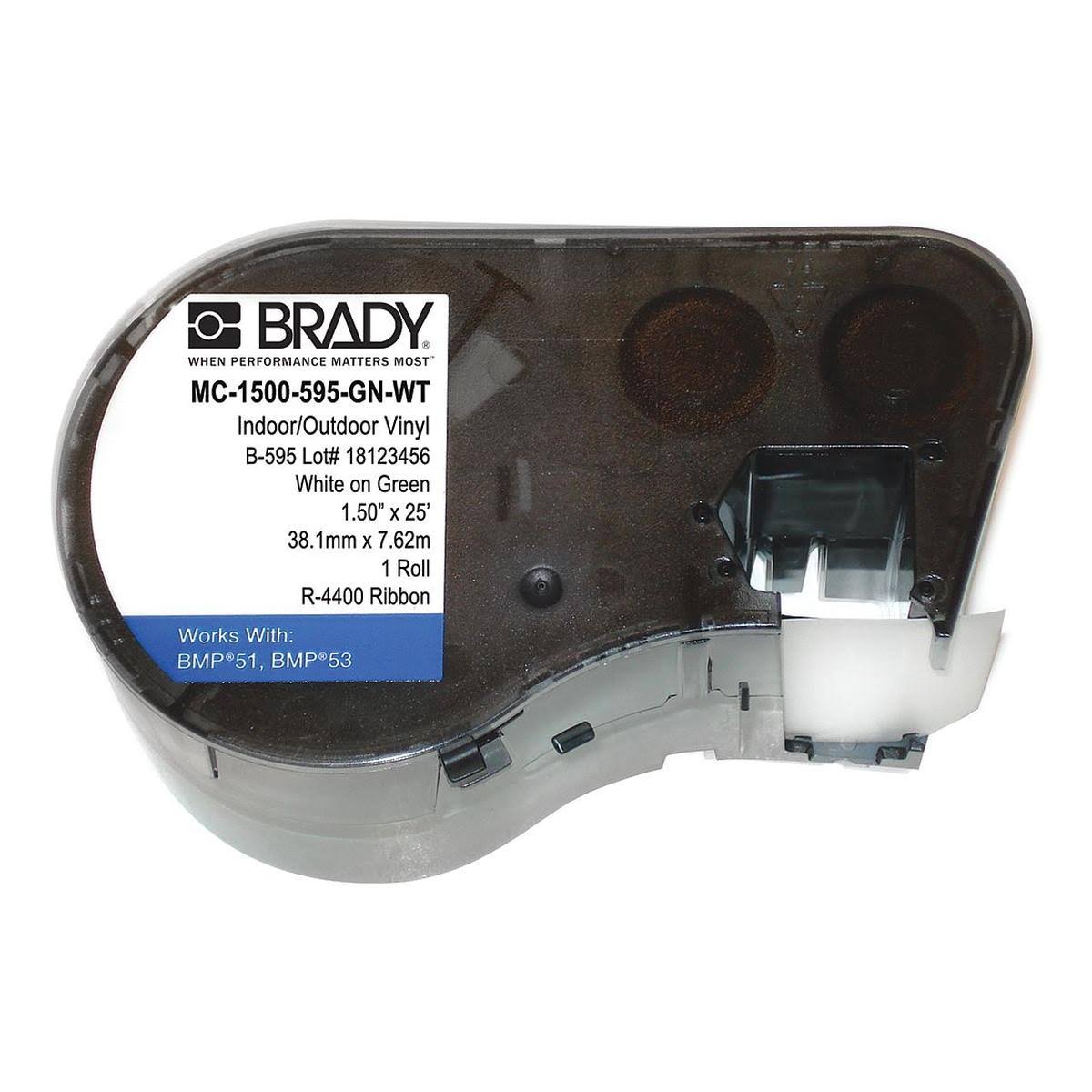 Brady Label Cartridge MC-1500-595-GN-SPZPYO_6PE8