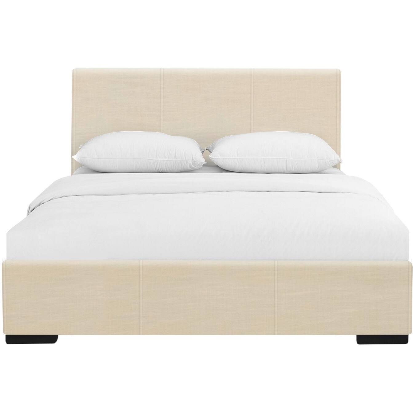 Camden Isle Hindes Beige Queen Upholstered Platform FE24RU_XK3H