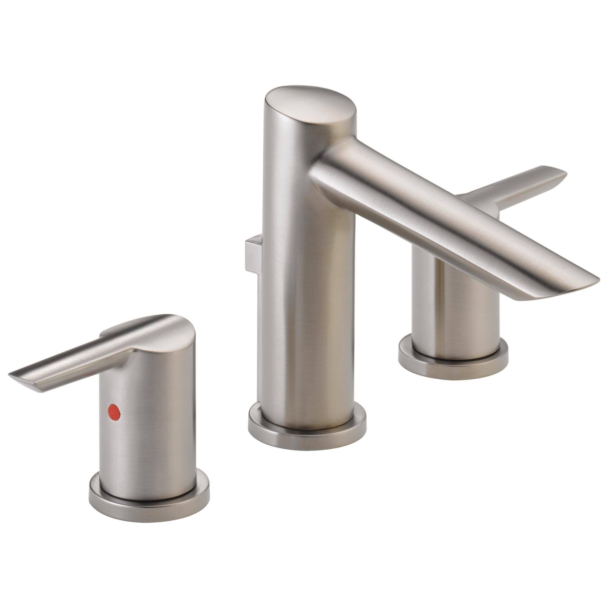 Delta 3561-SSMPU-DST Compel Stainless Widespread Bathroom YNUDQD_ODKG