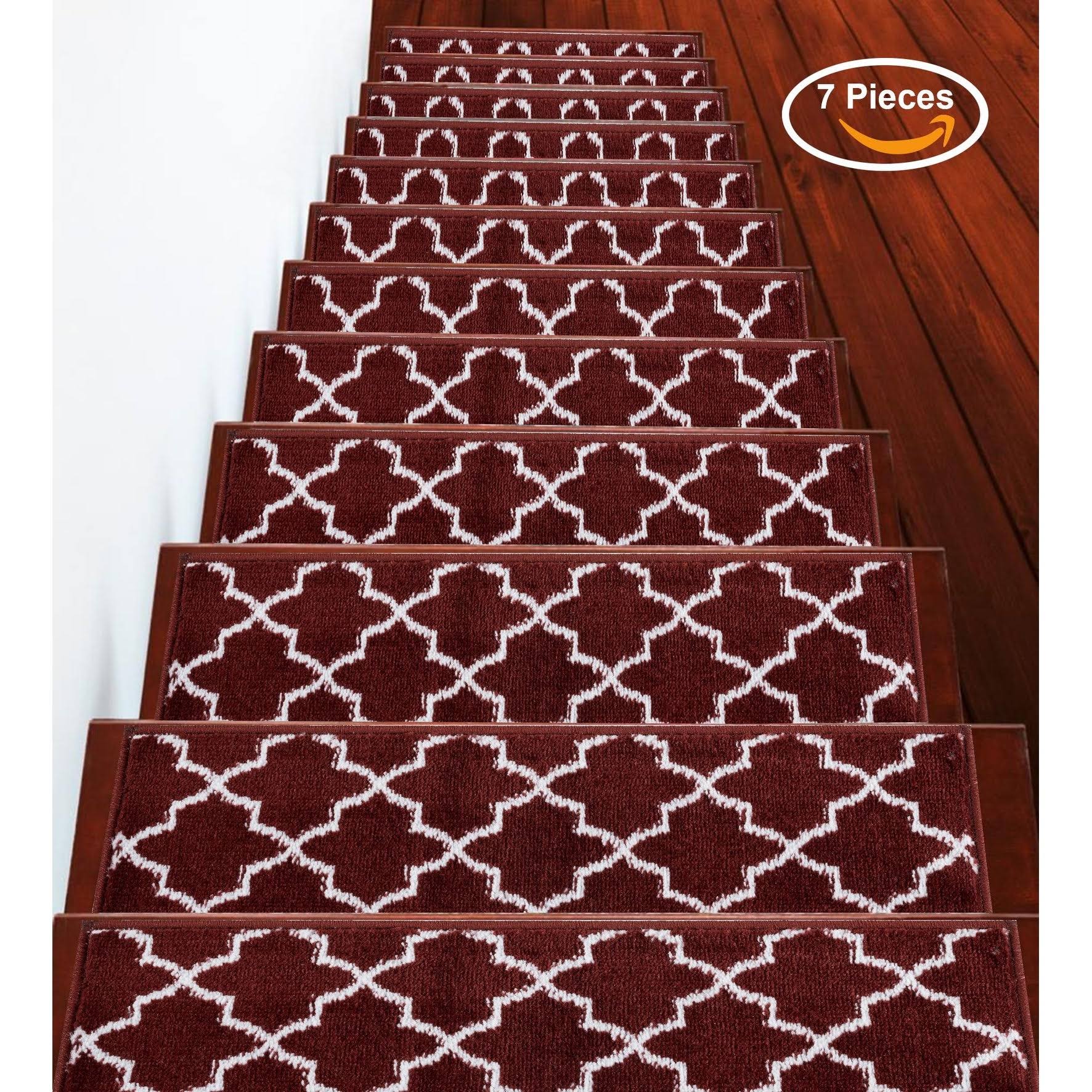 Sussexhome Trellisville Collection Stair Treads - 7-Pack - 0XIZEY_PDPZ