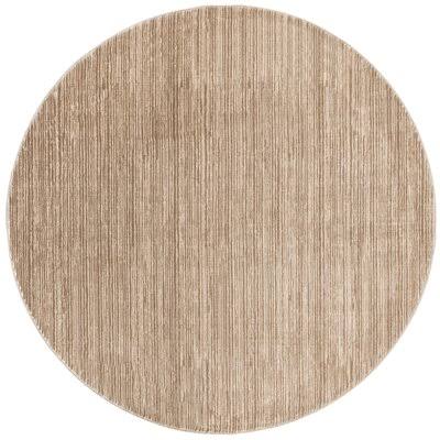 Harloe Beige Area Rug Zipcode Design Rug Size Round 3' VIOUJ0_3TGL