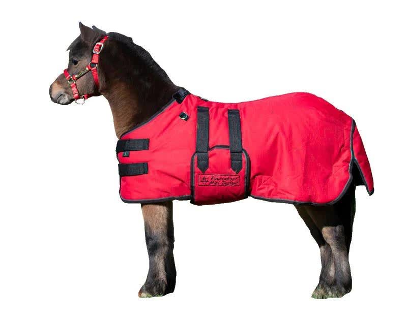Ozark Mini/Pony Roustabout Blanket L Red, Size JLHEWK_MOVX