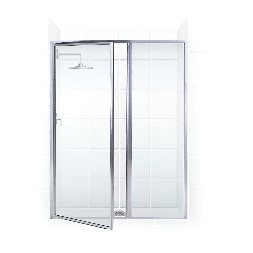 Coastal Shower Doors L24il15.66-c Legend Series 39 inch x 66 inch Framed Hinge Swing Shower DOOR, P2RIN7_B9YV