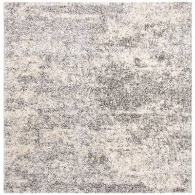 Rabia Gray/Cream Area Rug Wrought Studio Rug Size Square 10' KHLNHW_7XKQ