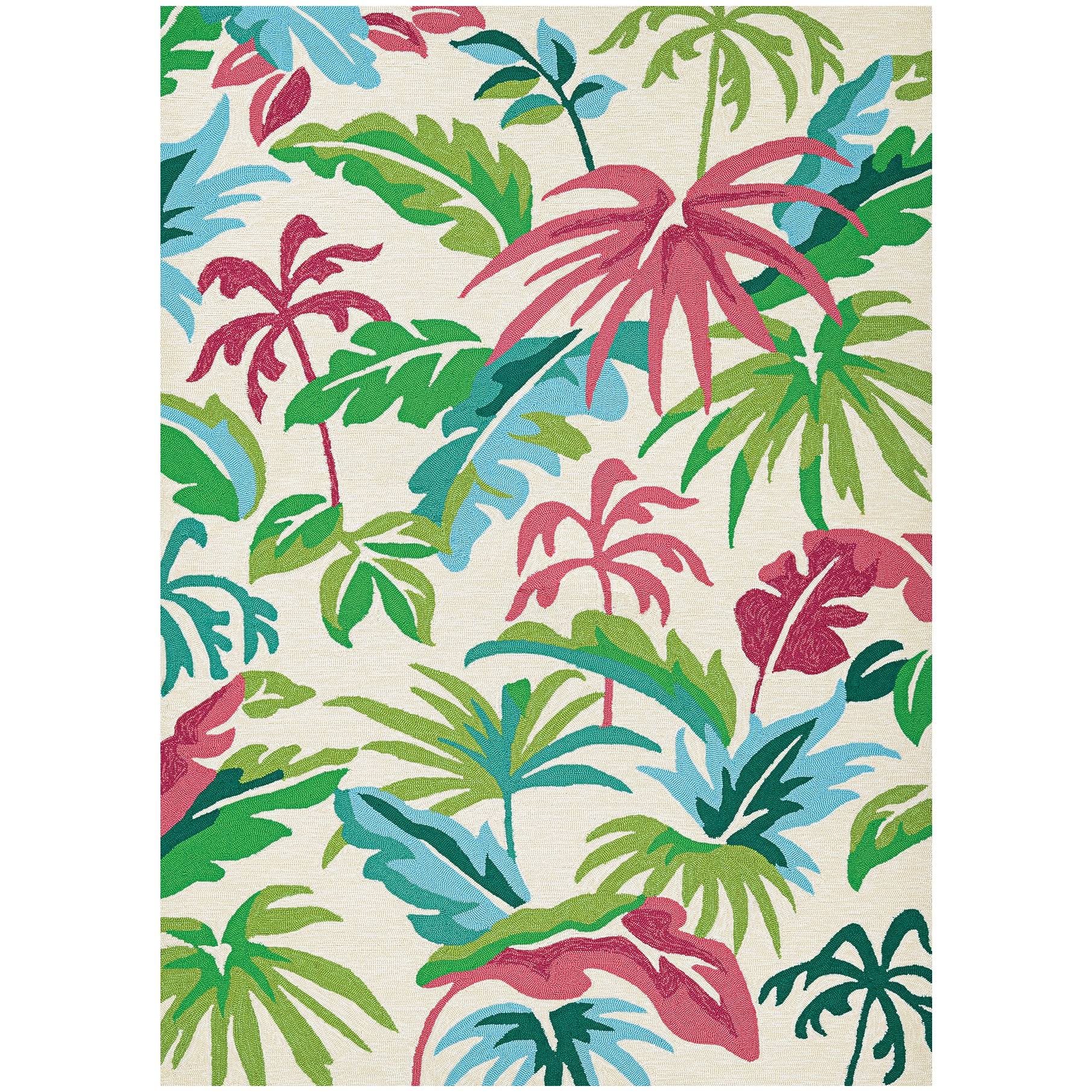 Couristan Covington Fiji Area Rug | Ivory/Multi | 2'G1BLPY_ETWX
