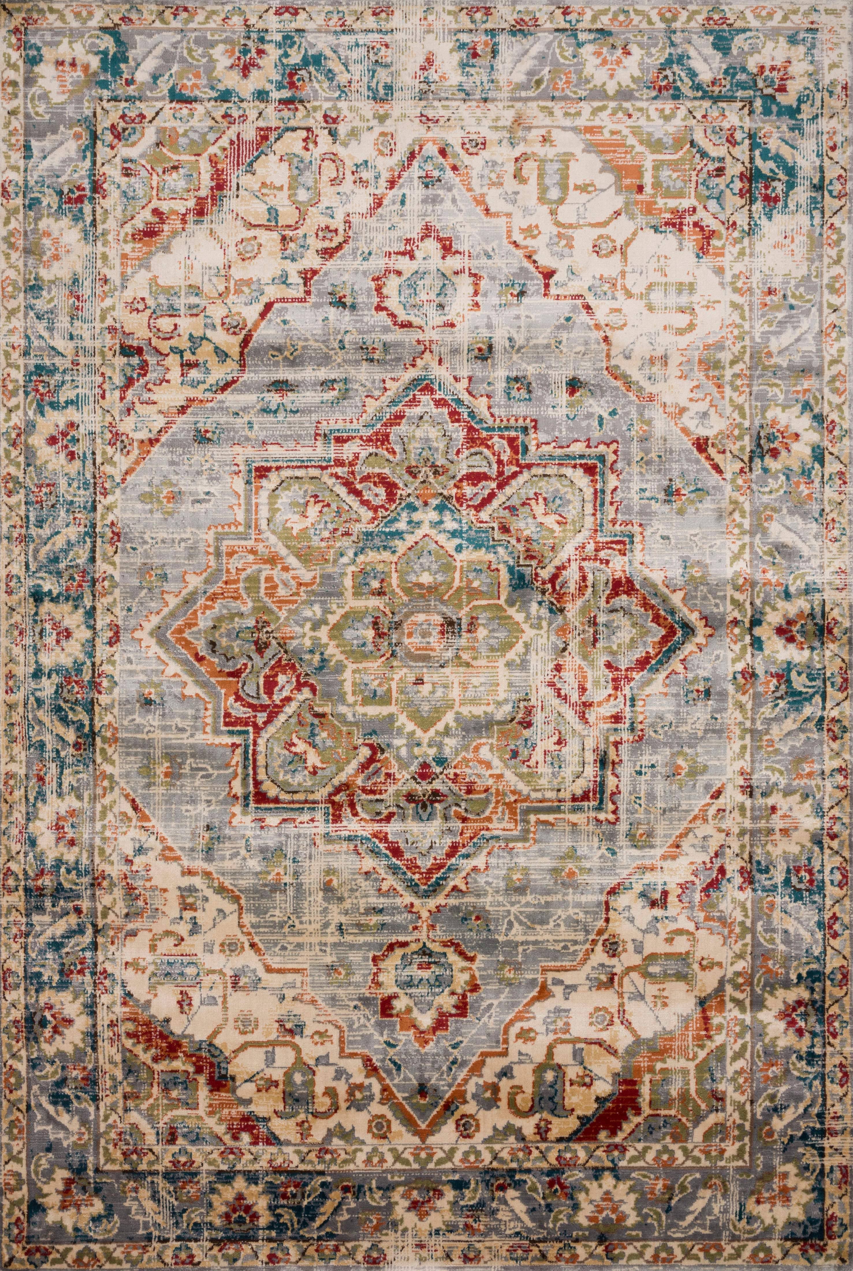 Loloi II Isadora ISA-02 4' x 6' Oatmeal, Multi CO25MC_YQAC