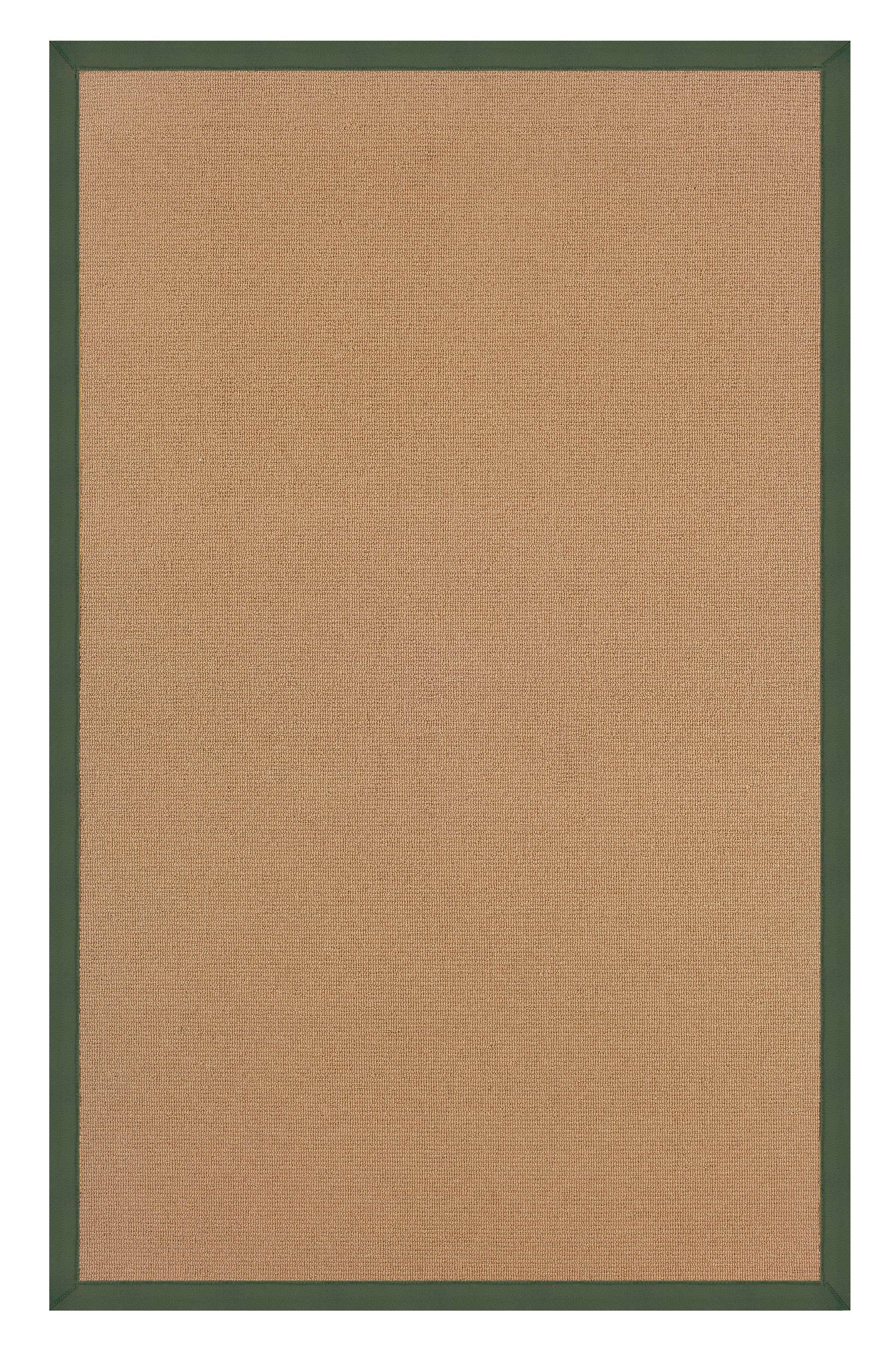 8' x11' Athena Cork Wool Area Rug Green - AYC7HK_ZCCF