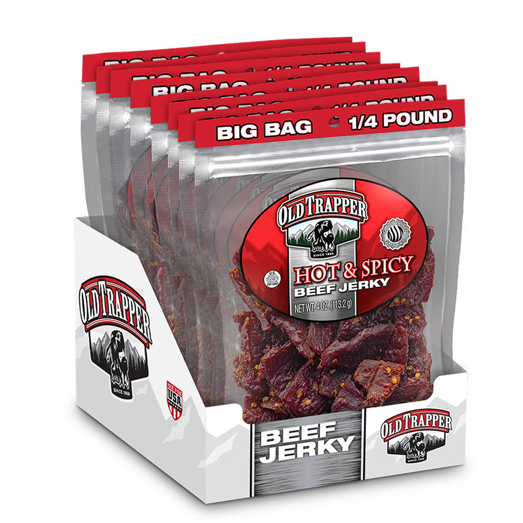 Case of 8 Packages Hot Spicy - 1/4 BJDYST_T8SU