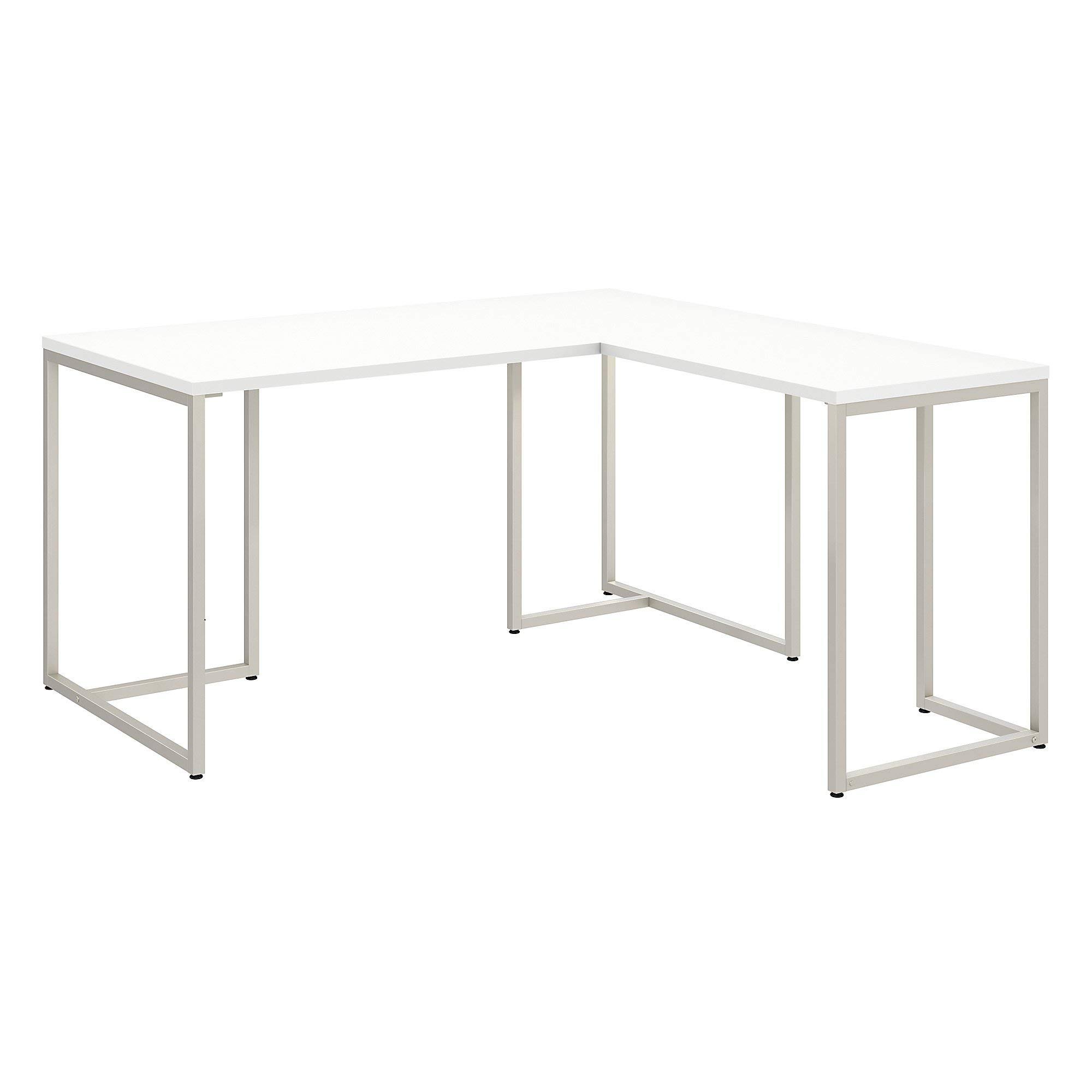 Office by Kathy Ireland Method 60W L Shaped Desk with 30W Return, QAYMSV_VMJW