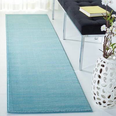 Francella Aqua Area Rug Zipcode Design Rug Size Runner 2'FX3WOV_QBHT
