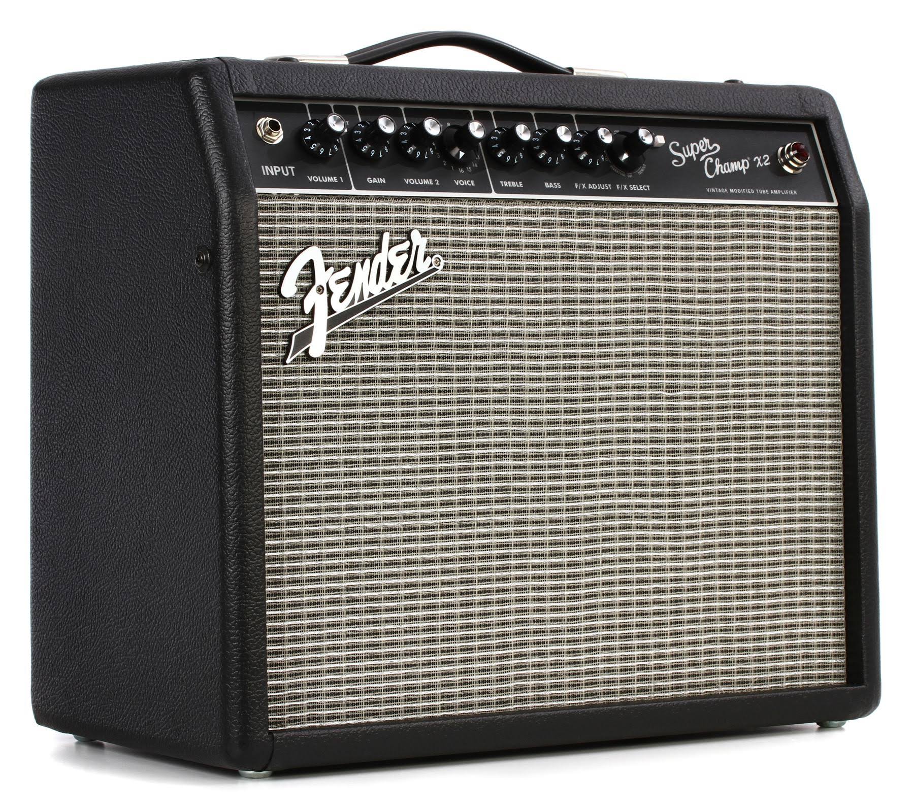 Fender Super Champ X2 15W Tube Guitar Combo Amp - MOLFEM_QGXM Fender Super Champ X2 15W Tube Guitar Combo Amp - MOLFEM_QGXM