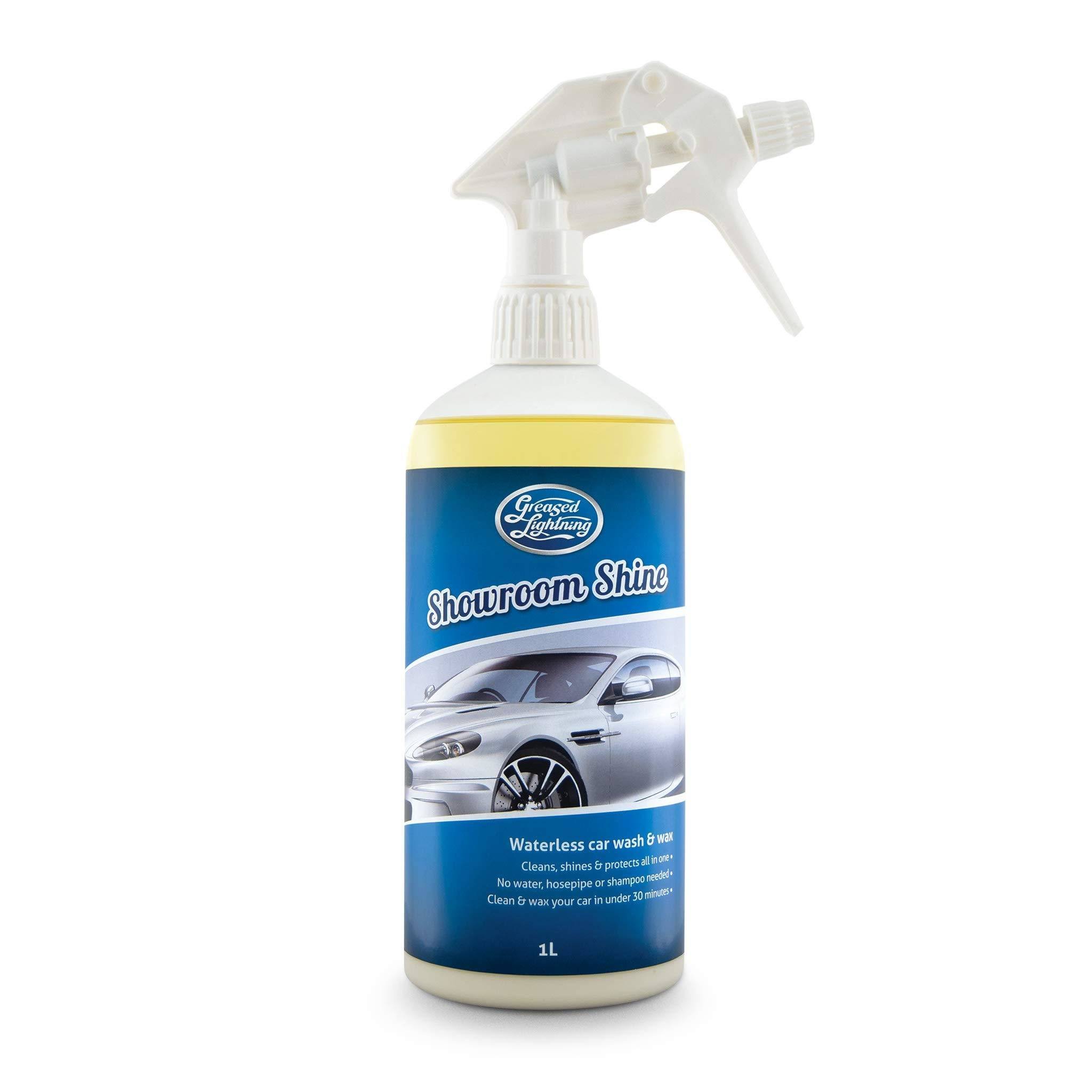 Greased Lightning Showroom Shine 1Ltr Waterless Car Wash, Wax VRXHMR_J7KP