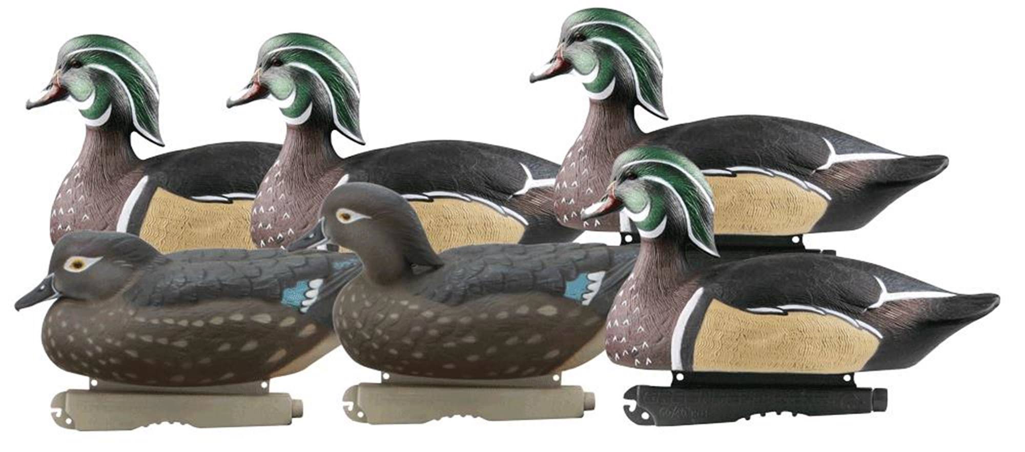 Greenhead Gear Life-Size Wood Duck Decoys - 6 SJU2Q5_7DZB