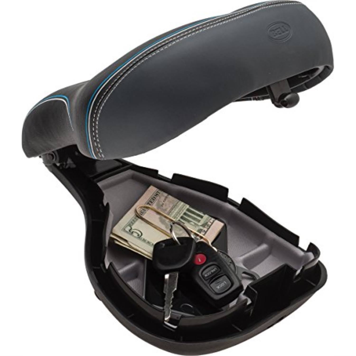 Bell Sports Comfort Storage Bike Seat / Saddle, F2EZTE_HJ3B Bell Sports Comfort Storage Bike Seat / Saddle, F2EZTE_HJ3B