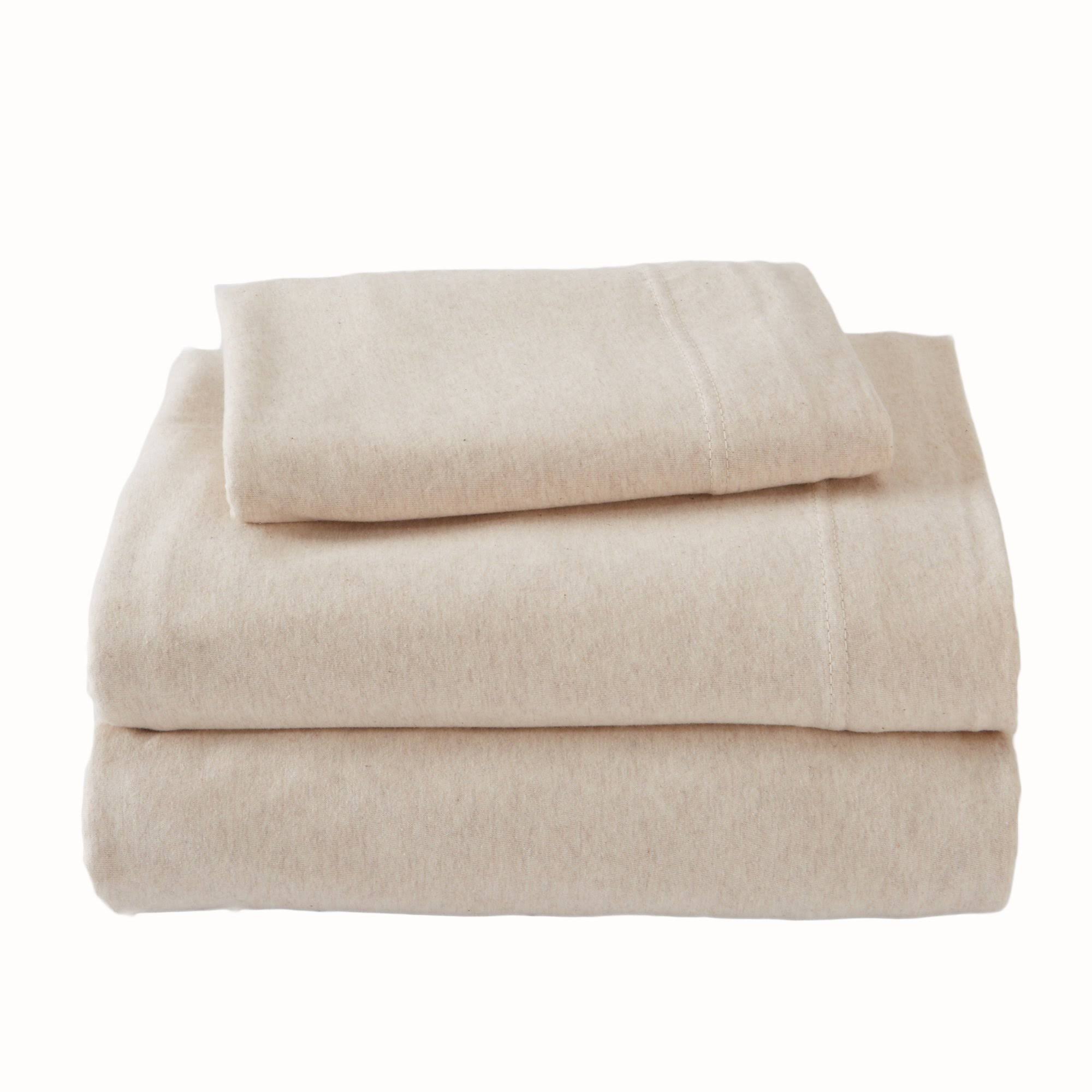 Great Bay Home Cotton Jersey Knit Sheet Set Twin XL KBMMXW_WTEH