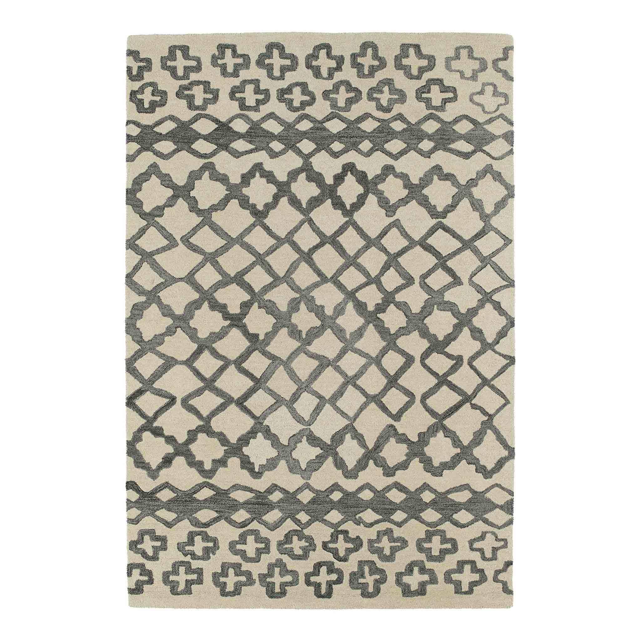 Kaleen Casablanca Rug Grey 4' x 6' BLGOQV_XYVI