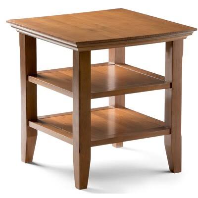 Alcott Hill Pegram Solid Wood End Table Color: Light Golden AZOSNP_FTVA