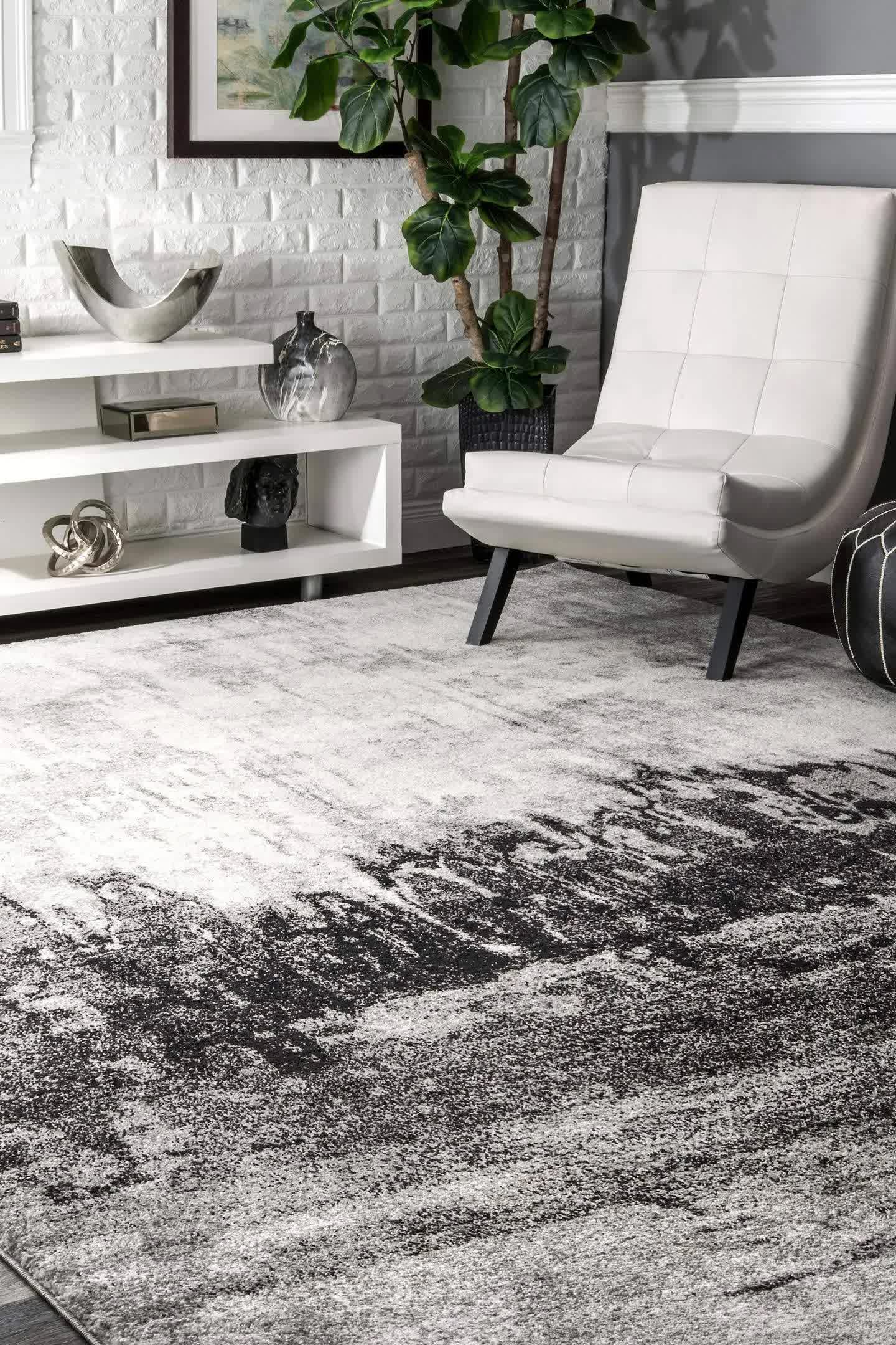 nuLOOM Alayna Abstract Area Rug, 5' x 8' Oval, AMPEK1_BYSG