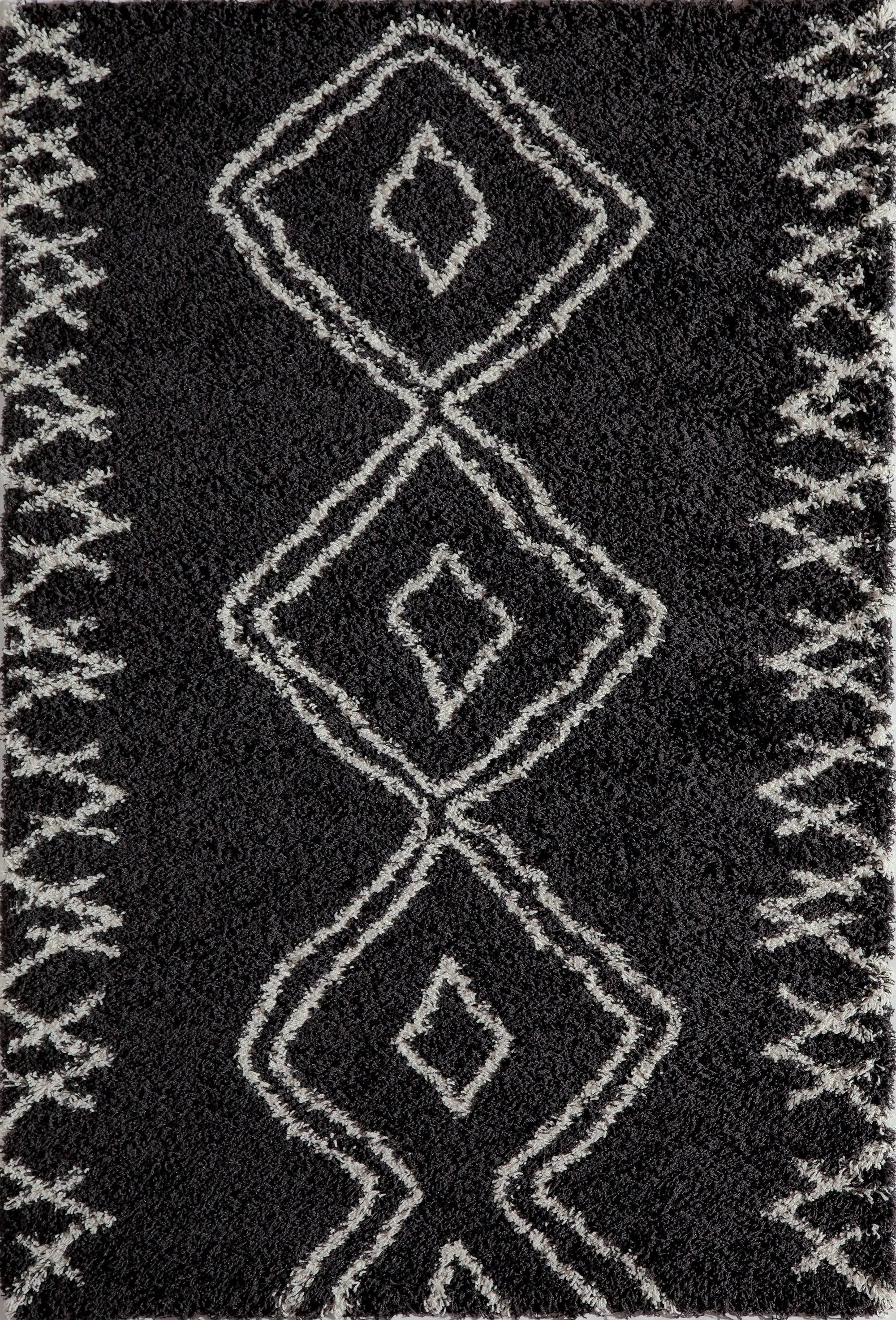 Momeni Maya Area Rug, Black, 5'IM83FO_JT3R