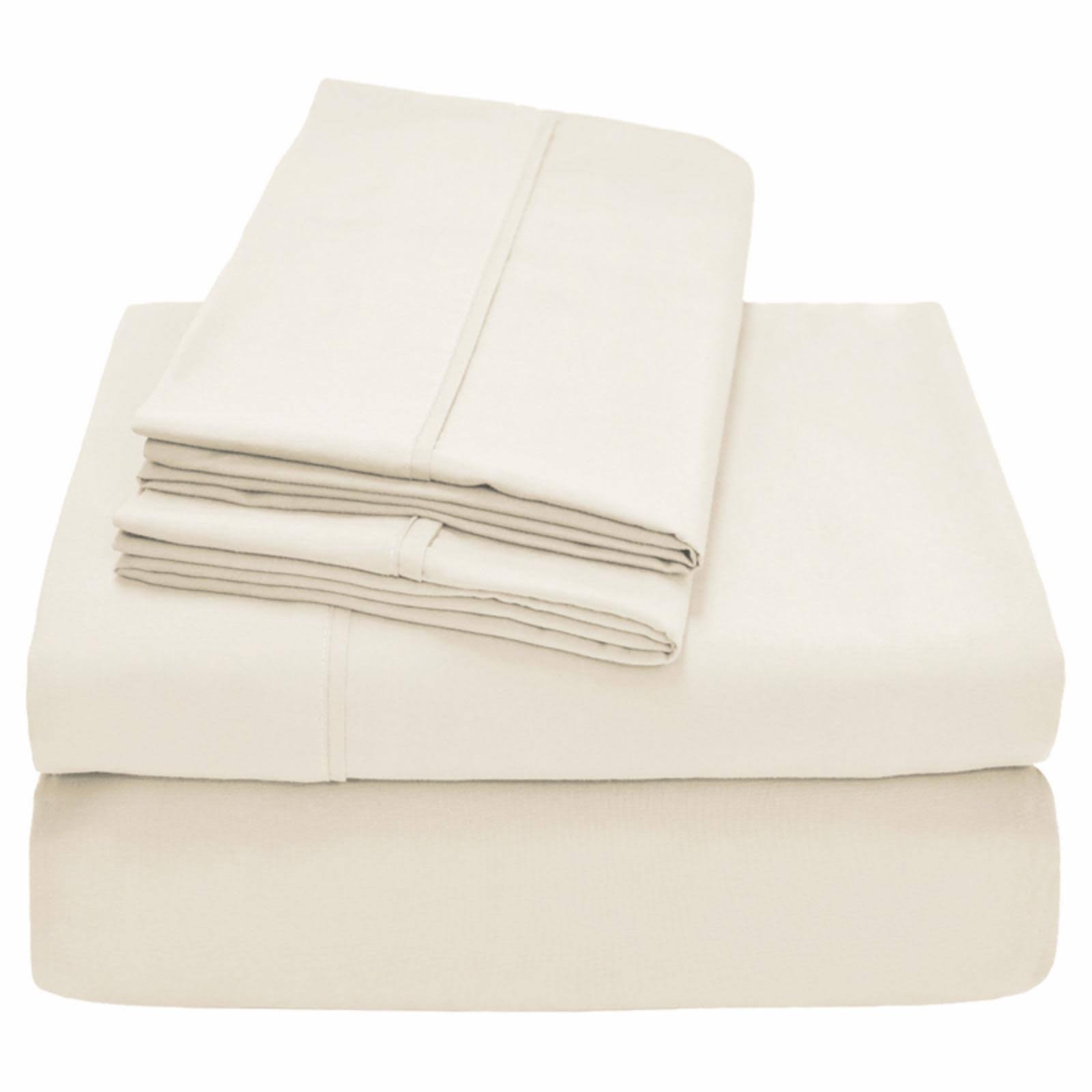 Bare Home Double Brushed Sheet Set, King - ZX4RMB_BJF0