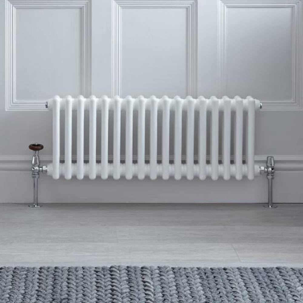 Hudson Reed Regent - Cast Iron Hot Water Radiator - S1462Q_B4RX