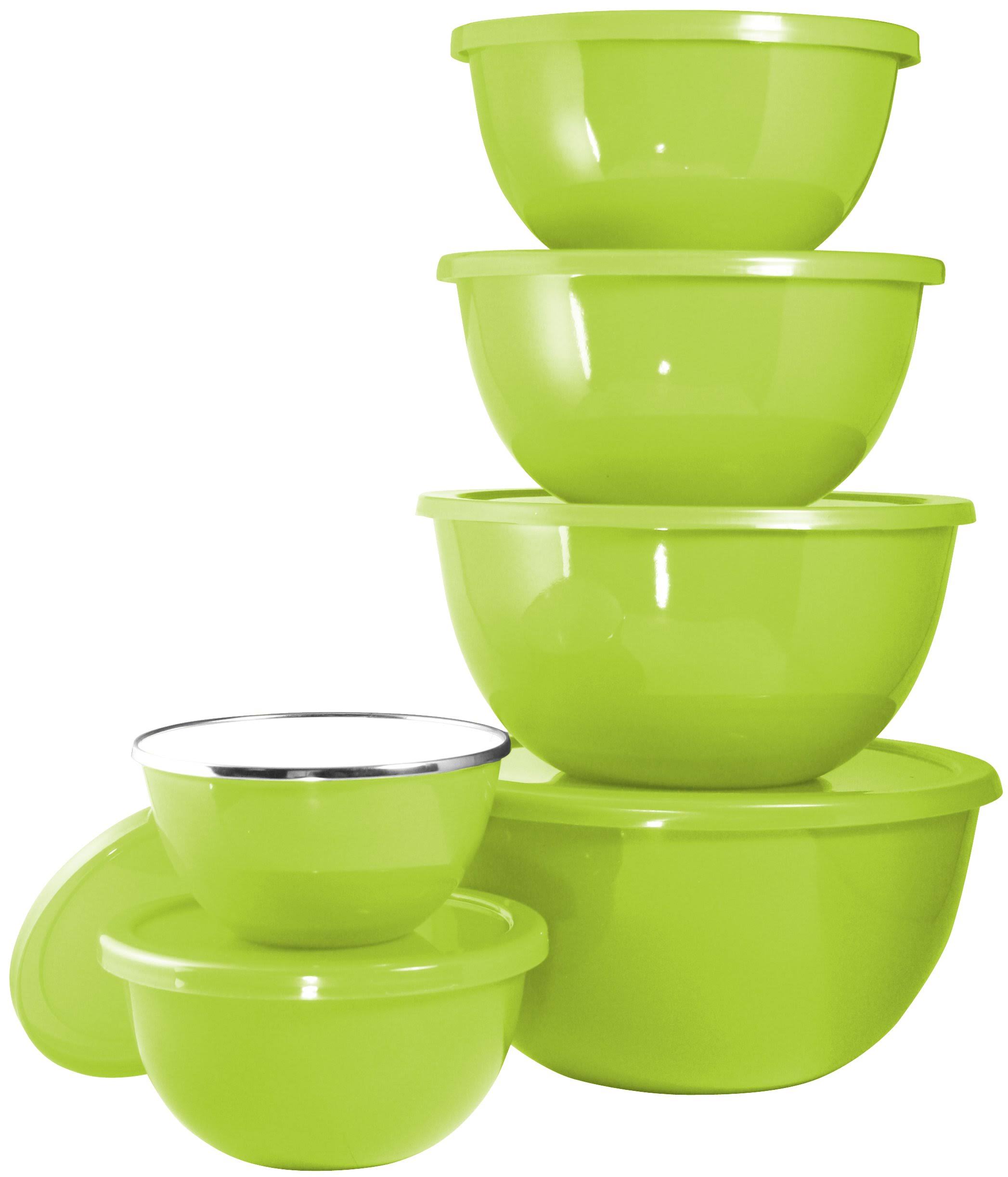 12-Piece Enamel Bowl Set, GWTLMU_FZW4