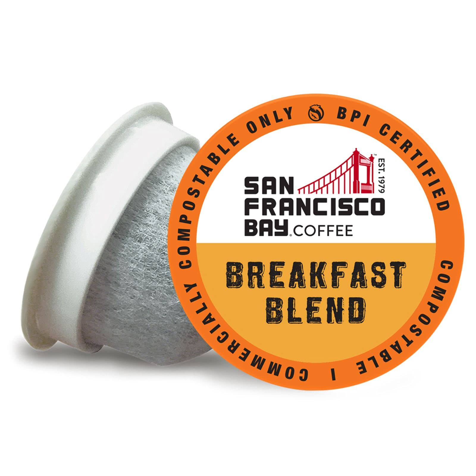 San Francisco Bay Coffee Breakfast Blend OneCup Pods 80 FUYQIK_FY2G