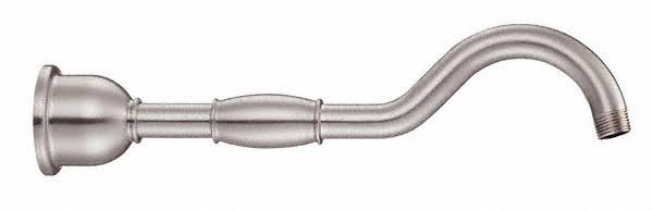 Danze Victorian Shower Arm with Flange, Brushed Nickel, L3ALXY_HHAH