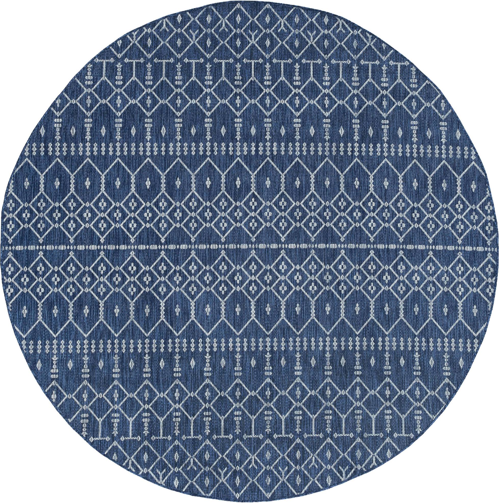 Tayse Evka Round Indoor Rugs, Round, LH8SG2_QONL