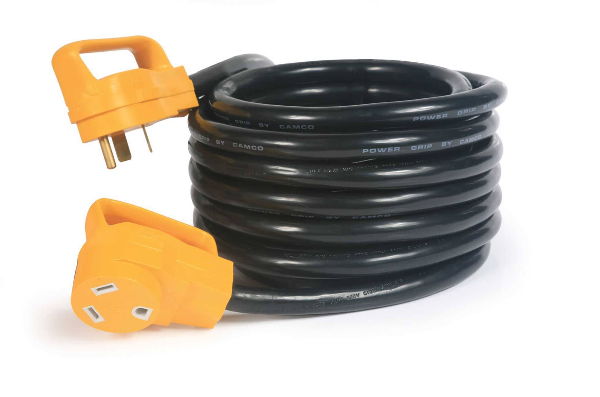 Camco Extension Cord with Handles, 25', 30 OD2WD3_HNR8 Camco Extension Cord with Handles, 25', 30 OD2WD3_HNR8