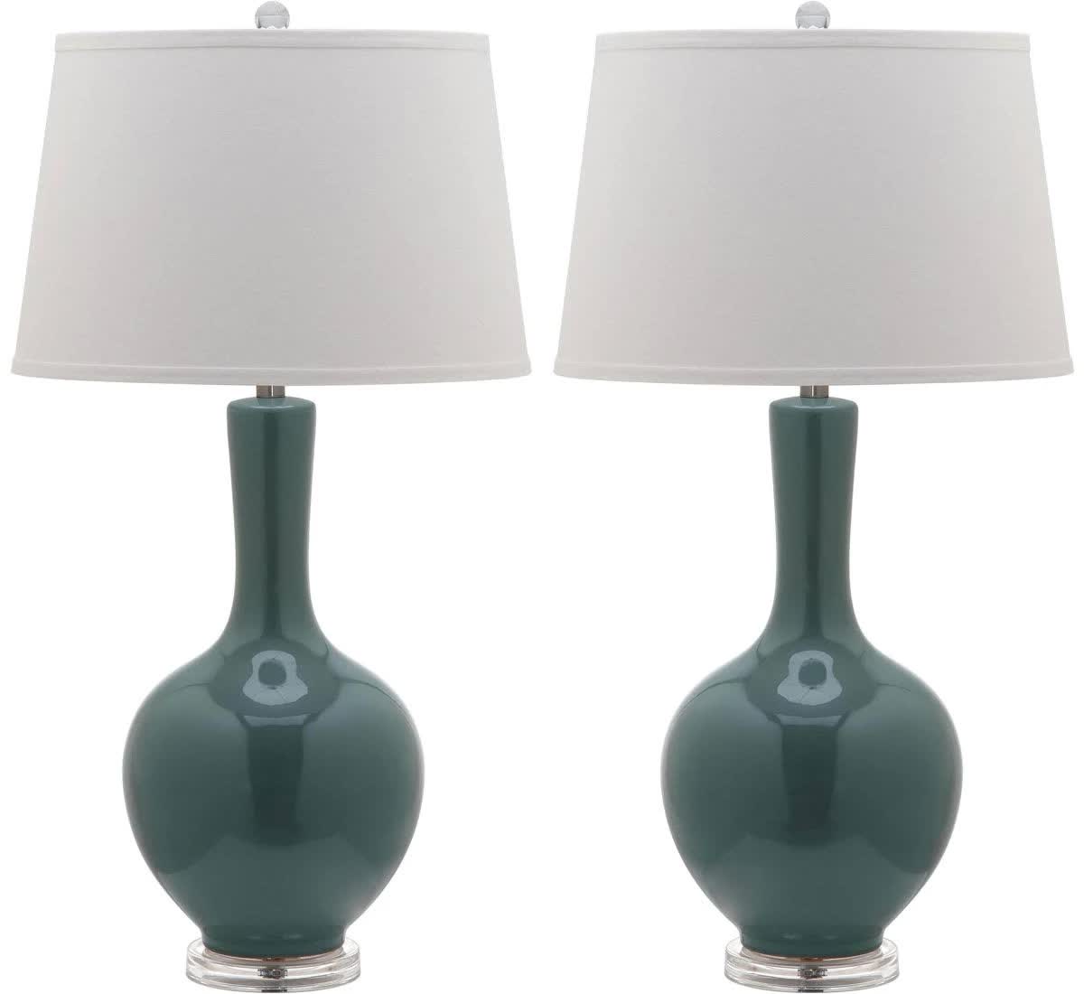 Safavieh Blanche Gourd Lamp, Set of 2 - UC5M1D_DITR