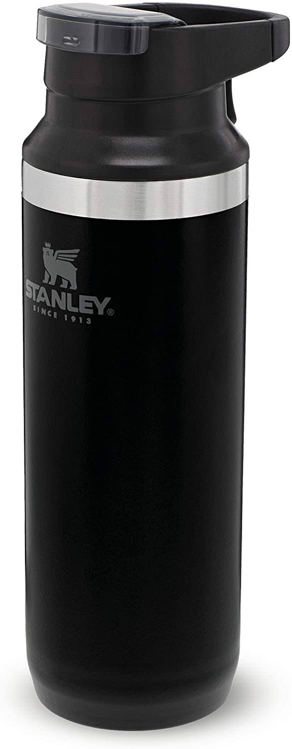 Stanley Switchback Travel Mug 0.47L / 16oz Matte Black Leakproof | Hot Cold Thermos | Double Wall Vacuum Insulated OMNNRM_NJNS