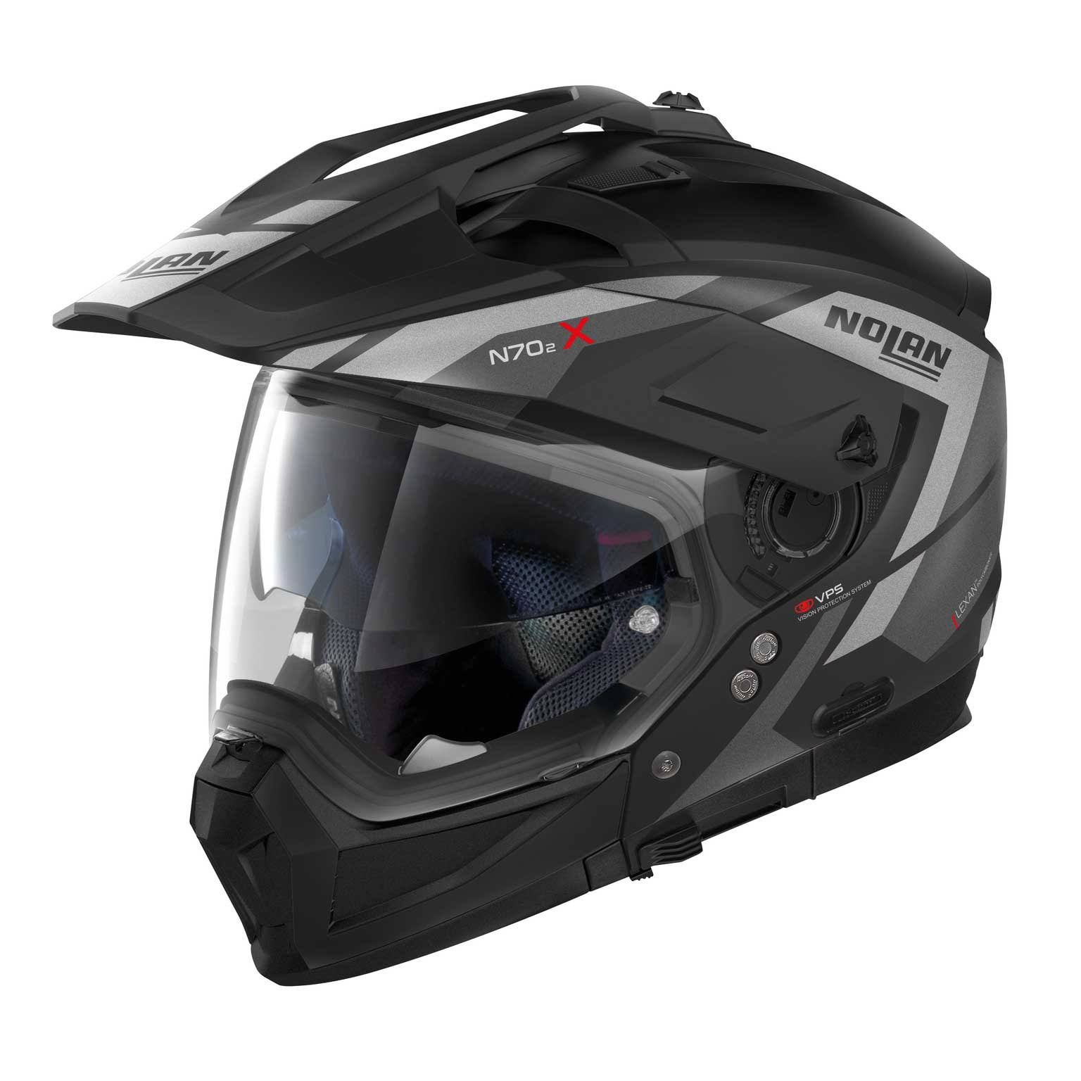 Nolan Helmet N70-2 x Grandes Alpes Black Gray Size AQJQRY_ZPBP